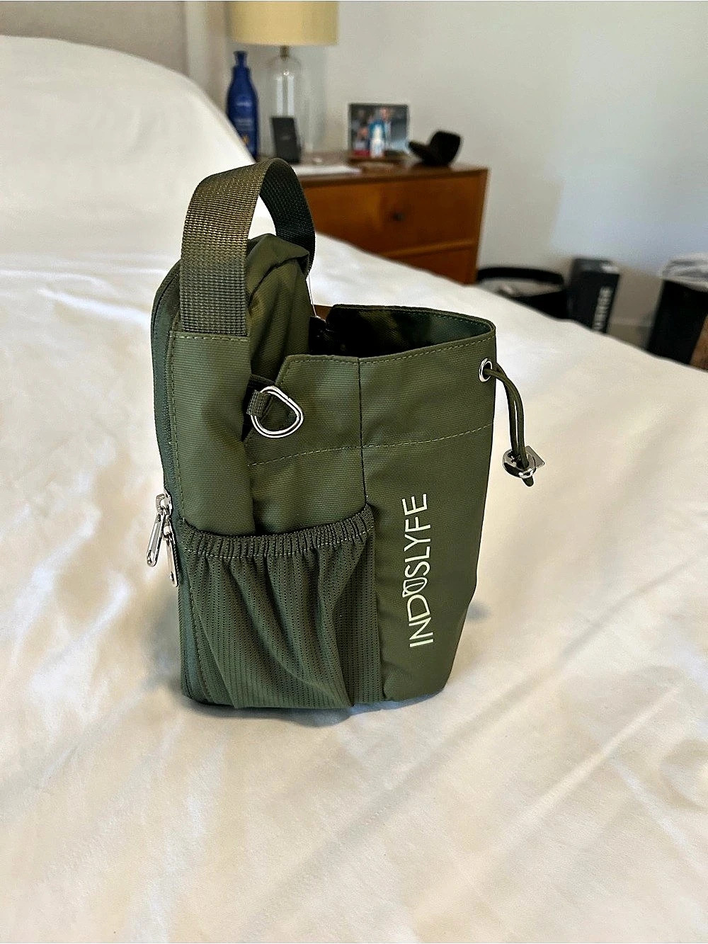 Indoslyfe Magnetic Gym Bras Green Gym Bag Like New